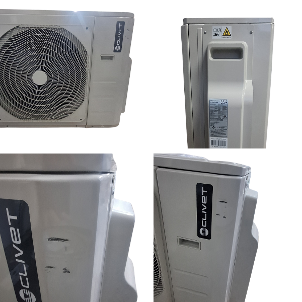 Unità esterna penta split Clivet MU2-Y125M inverter pompa di calore R32 kW 12,3/12,3 freddo/caldo