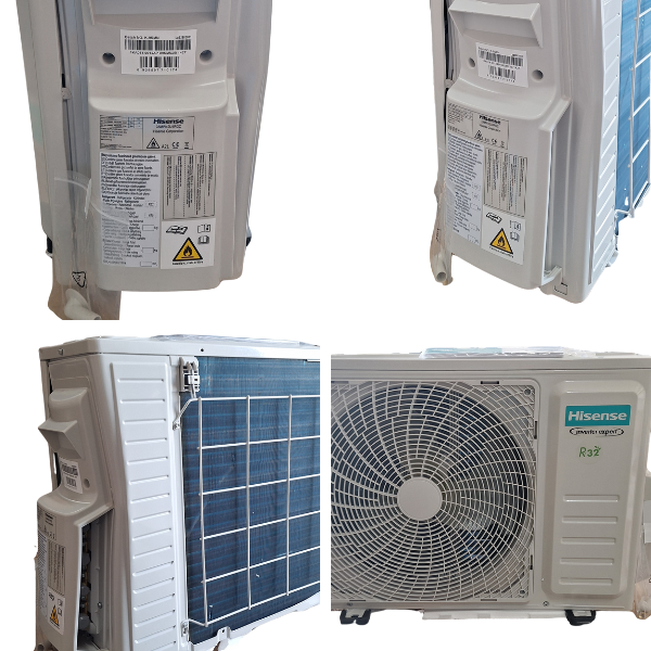 Unità Esterna Hisense AMW dual split inverter pompa di calore R32 kW 4,1/4,5 freddo/caldo