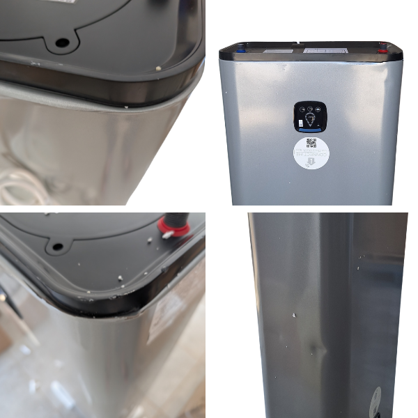Atlantic Vertigo Steatite Wi-Fi 100 scaldabagno elettrico verticale orizzontale 80 litri Garanzia 5 anni