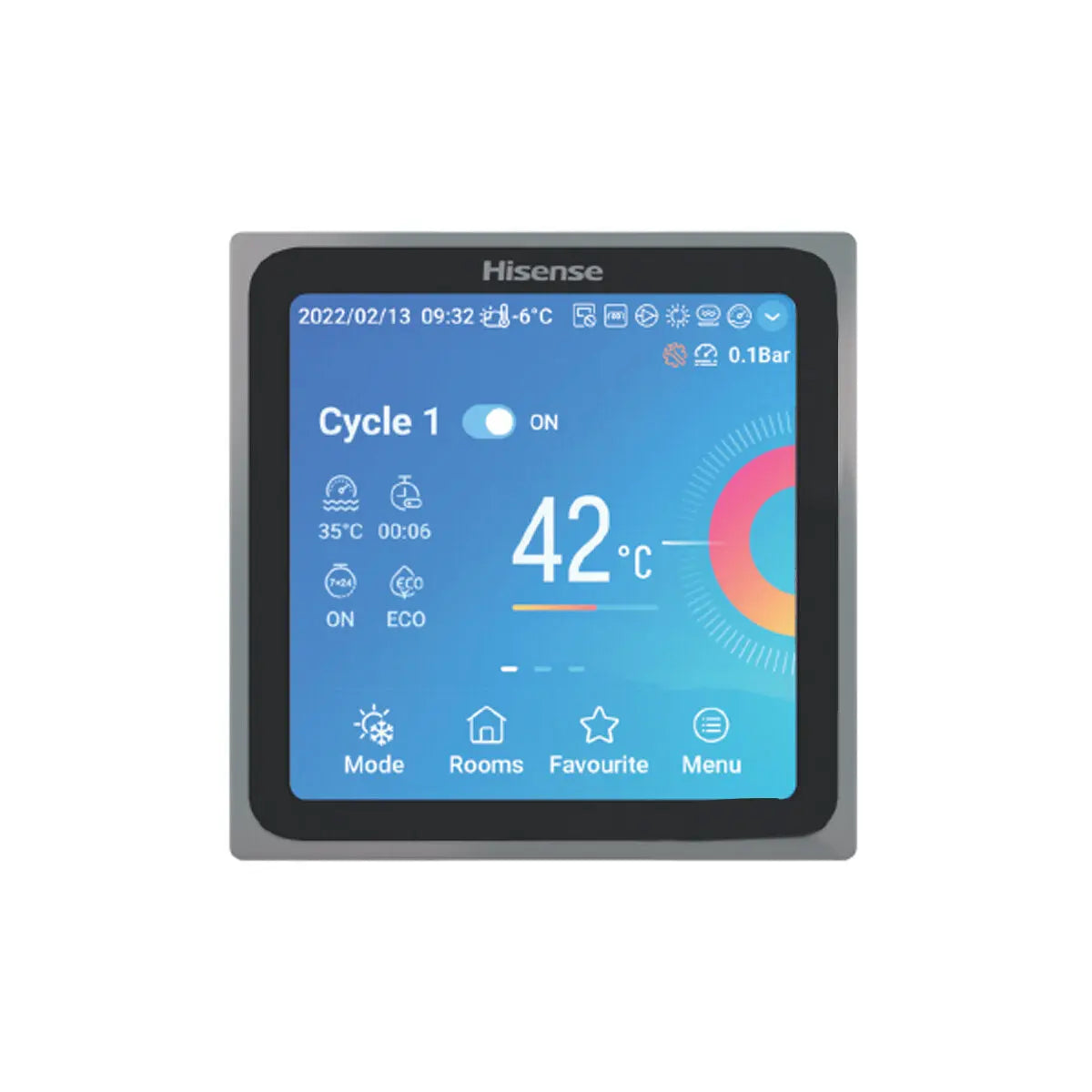 Pompa di calore aria-acqua Hisense Hi-Therma 8 kW monoblocco monofase R32 A++ HISENSE