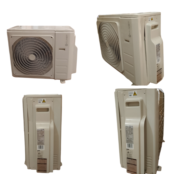 Clivet EZCool Condizionatore quadri split 9000+9000+9000+9000 BTU inverter A++ unità esterna 8.2 kW