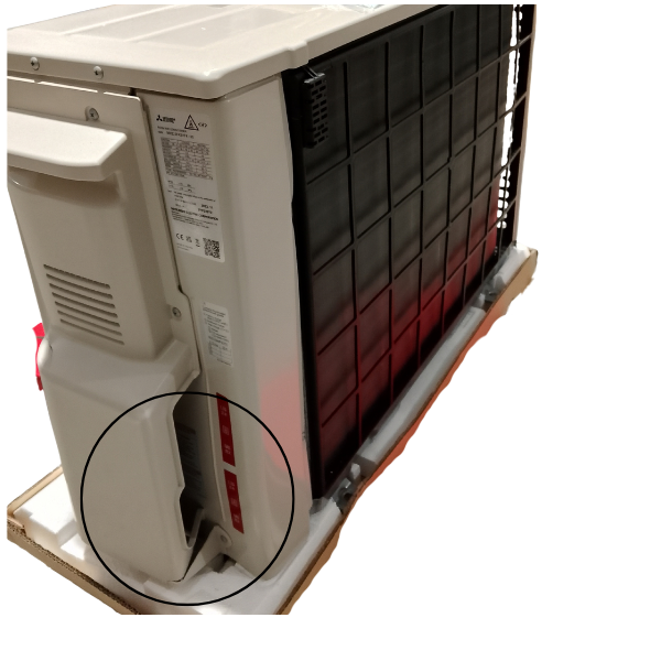 Mitsubishi MXZ-F unita' esterna dual split condizionatore inverter pompa di calore gas R32 kW 4,2/4,5 MITSUBISHI