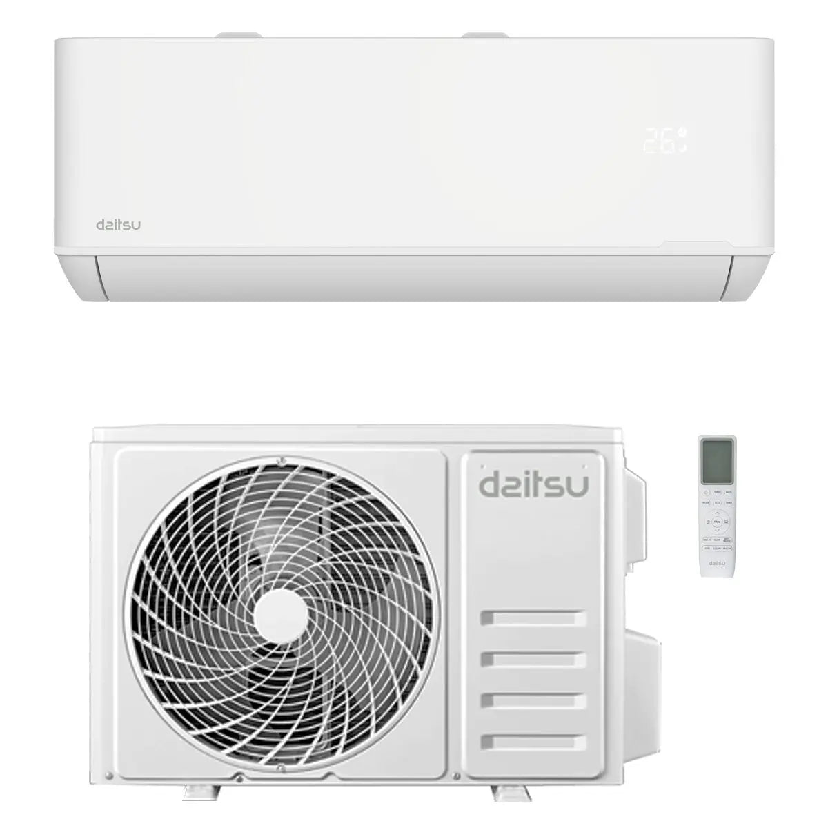 Condizionatore Daitsu Artic TP-4 12000 BTU R32 Inverter WiFi A++/A+ DAITSU