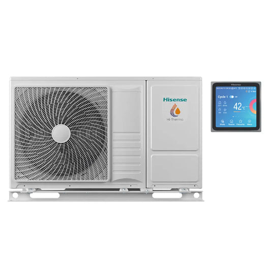 Pompa di calore aria-acqua Hisense Hi-Therma 8 kW monoblocco monofase R32 A++ HISENSE