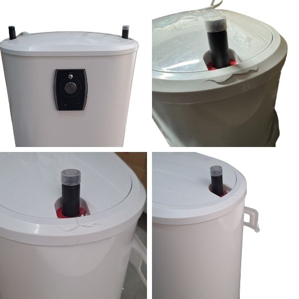 Scaldabagno elettrico Grundig Twin Line 50 Litri - Verticale/Orizzontale