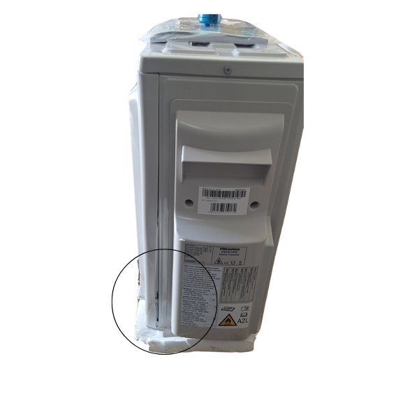 Unità Esterna Hisense AMW dual split inverter pompa di calore R32 kW 4,1/4,5 freddo/caldo HISENSE