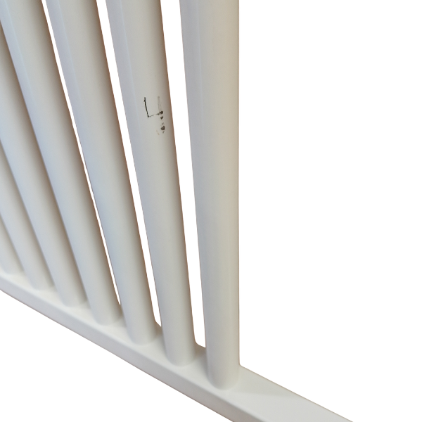 Termoarredo bagno scaldasalviette Ercos opera 1500 x 450 mm. in acciaio colore bianco