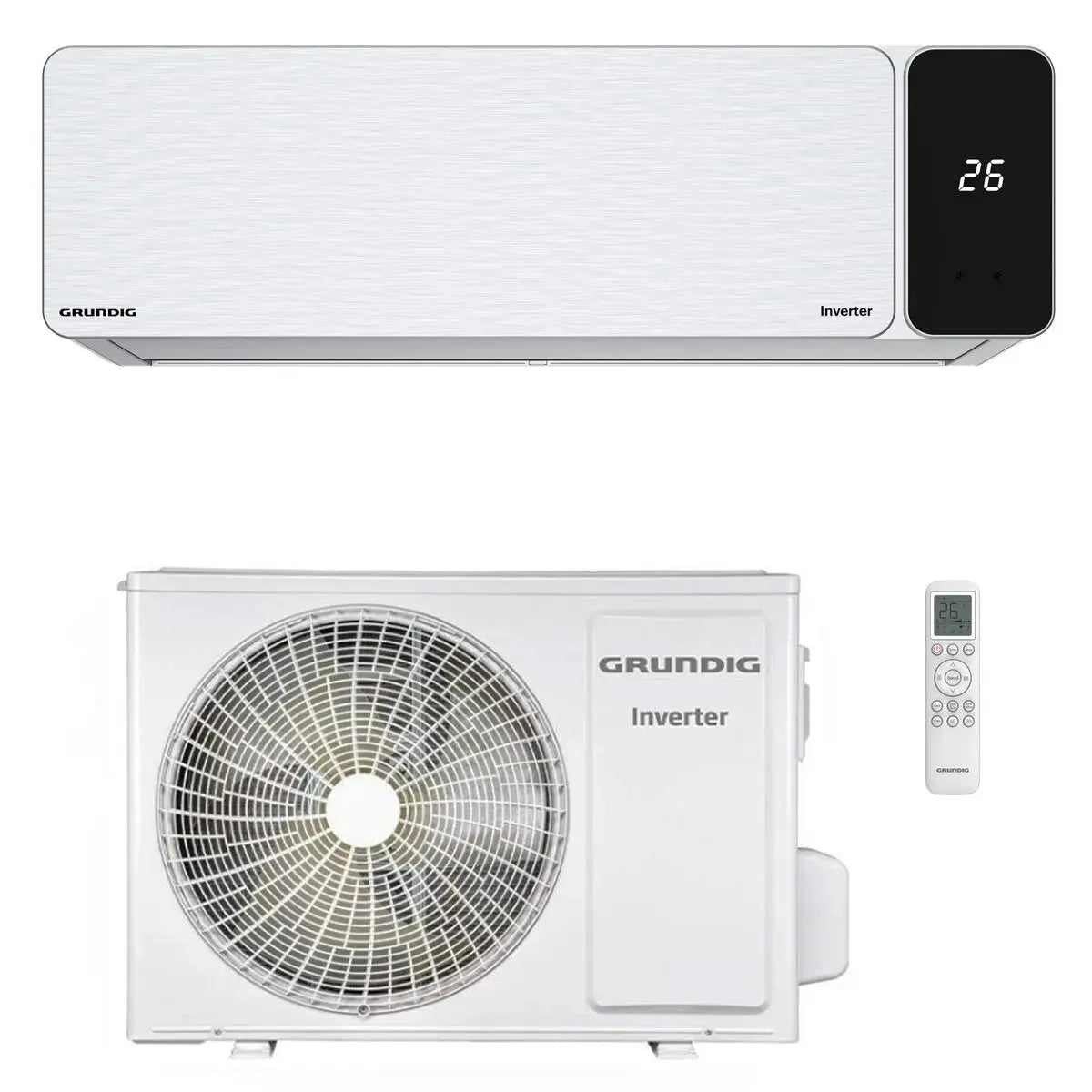 Condizionatore Grundig PROLOGUE GR-9 12000 BTU R32 Inverter WiFi A+++/A++ GRUNDIG