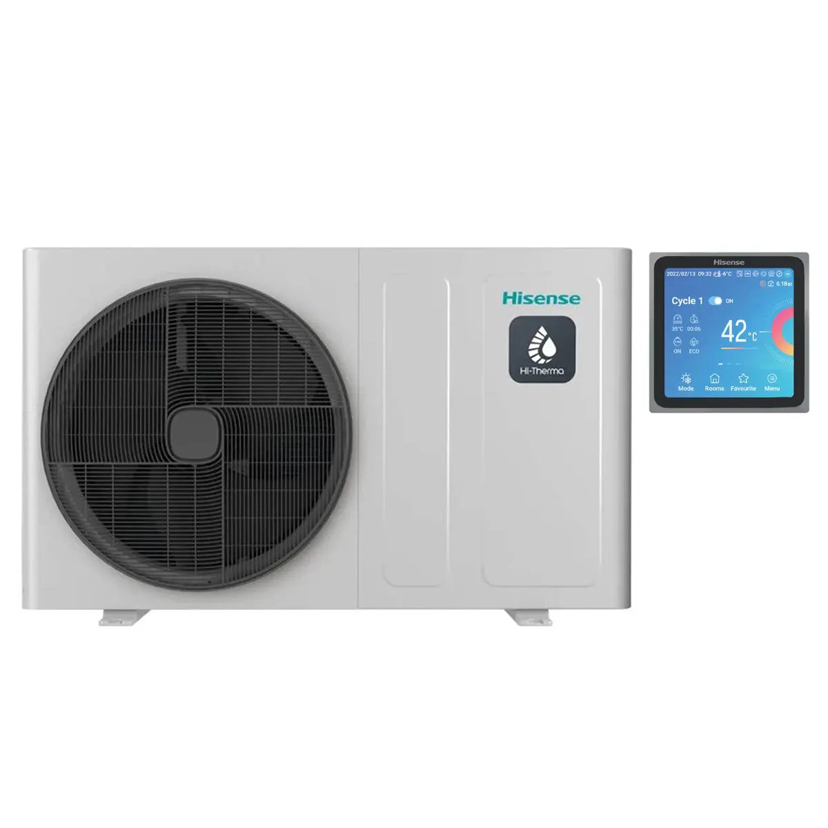 Pompa di calore aria-acqua Hisense Hi-Therma 12 kW monoblocco monofase R32 A++ HISENSE
