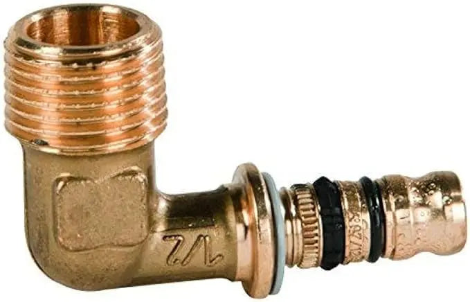 Gomito Adattatore 90° con Filetto Maschio Geberit Mepla ø16x1/2""M GEBERIT