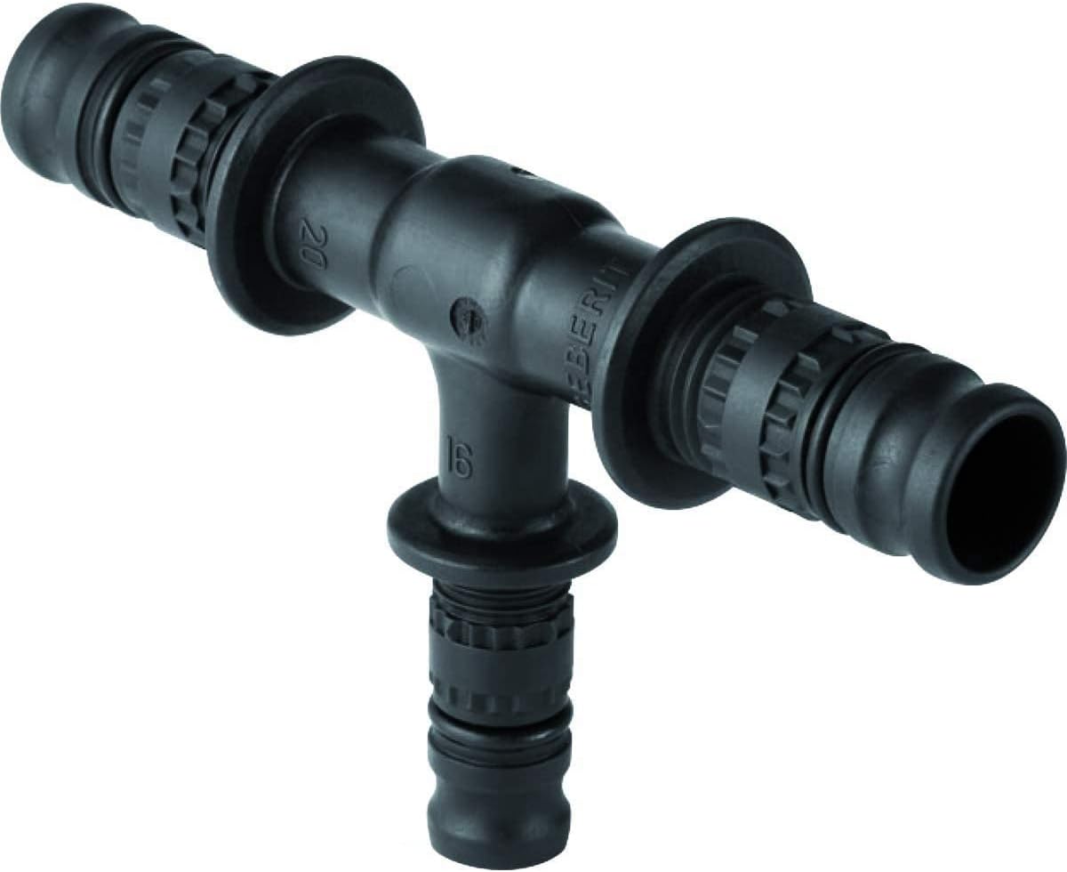 Mepla Raccordo a Tee a Pressare Ridotto ø26x20x26mm