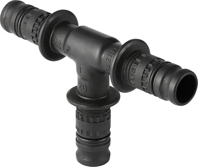 Mepla Raccordo Tee a Pressare Intermedio Uguale  PVDF ø26mm GEBERIT