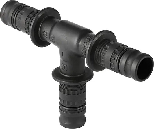 Mepla Raccordo Tee a Pressare Intermedio Uguale  PVDF ø26mm GEBERIT