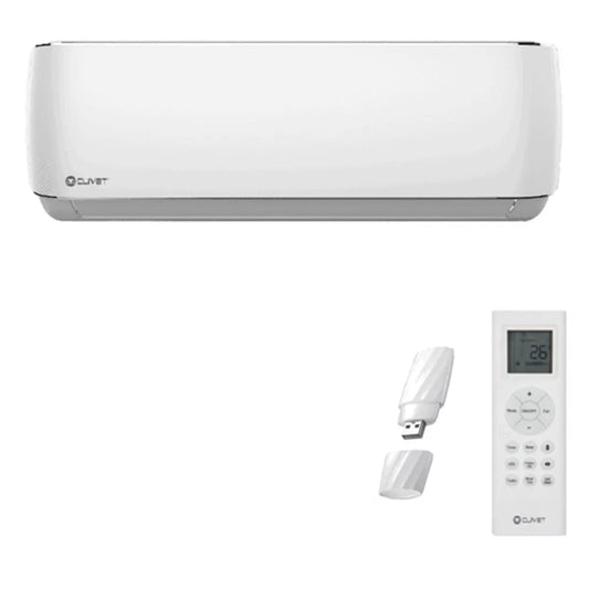 Clivet Cristallo split 18000 BTU unità interna condizionatore inverter wifi gas R32 Clivet