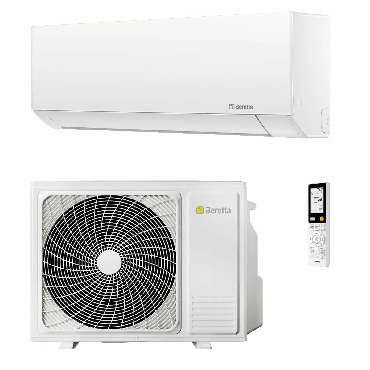 Condizionatore Beretta BREVA E 9000 BTU R32 Inverter A++/A+ Beretta