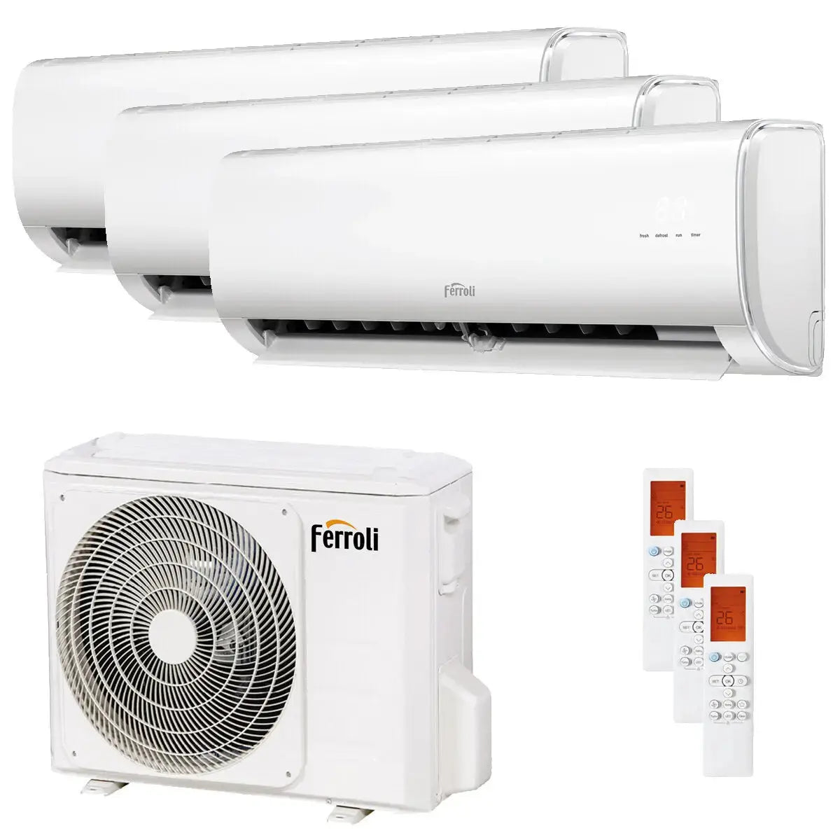 Condizionatore Ferroli Giada Trial Split 9000 9000 12000 BTU Inverter condizionatore-ferroli-giada-trial-split-9000-9000-12000-btu-inverter