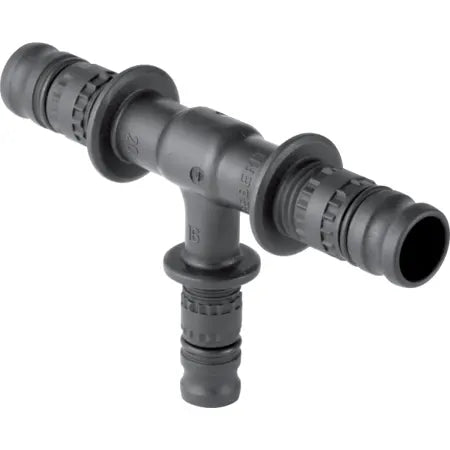 Mepla raccordo Tee ridotto intermedio PVDF Ø26x20x20mm Idrooutlet