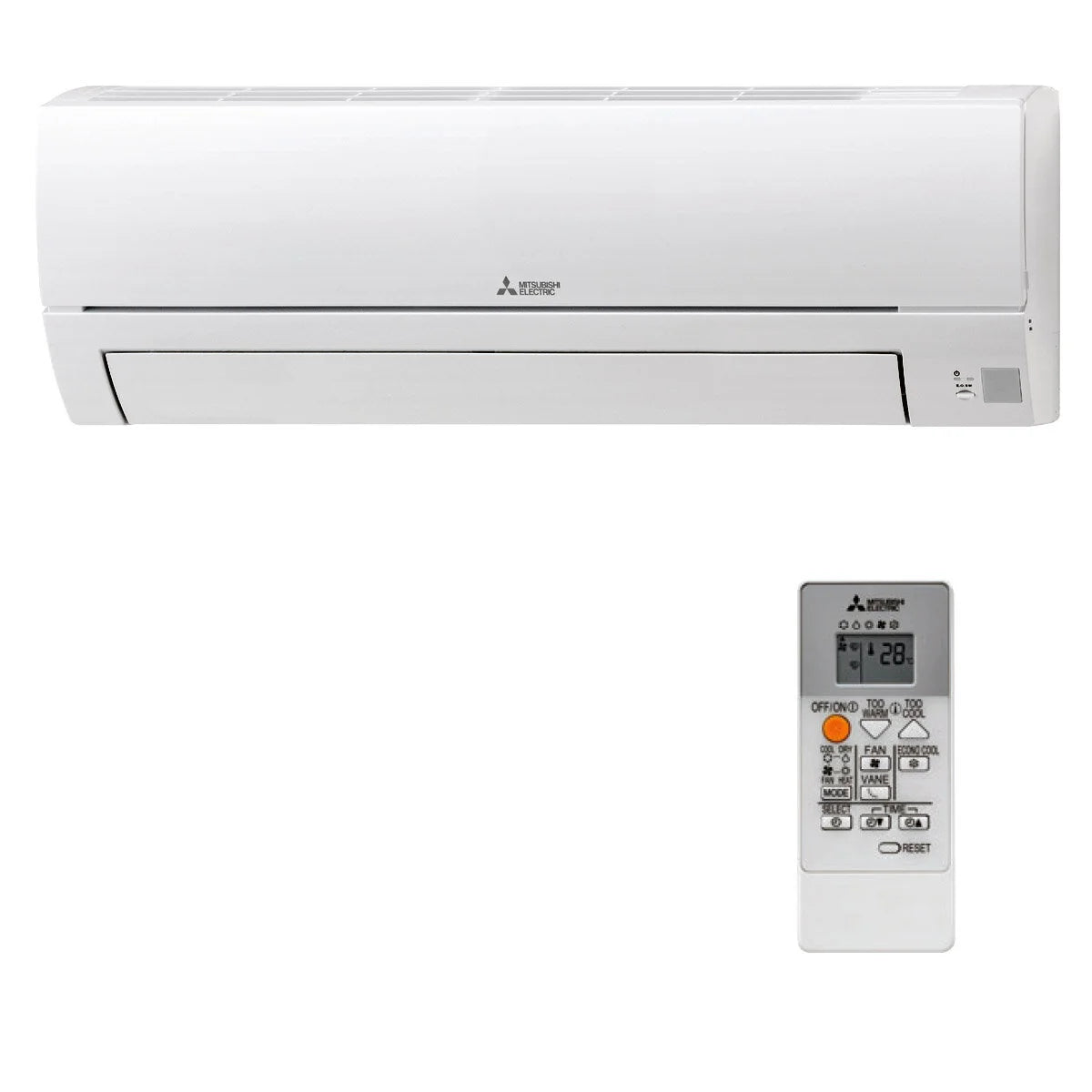 Condizionatore Mitsubishi Electric MSZ-HR dual split 12000+12000 BTU inverter A++ esterna 5,0 kW MITSUBISHI