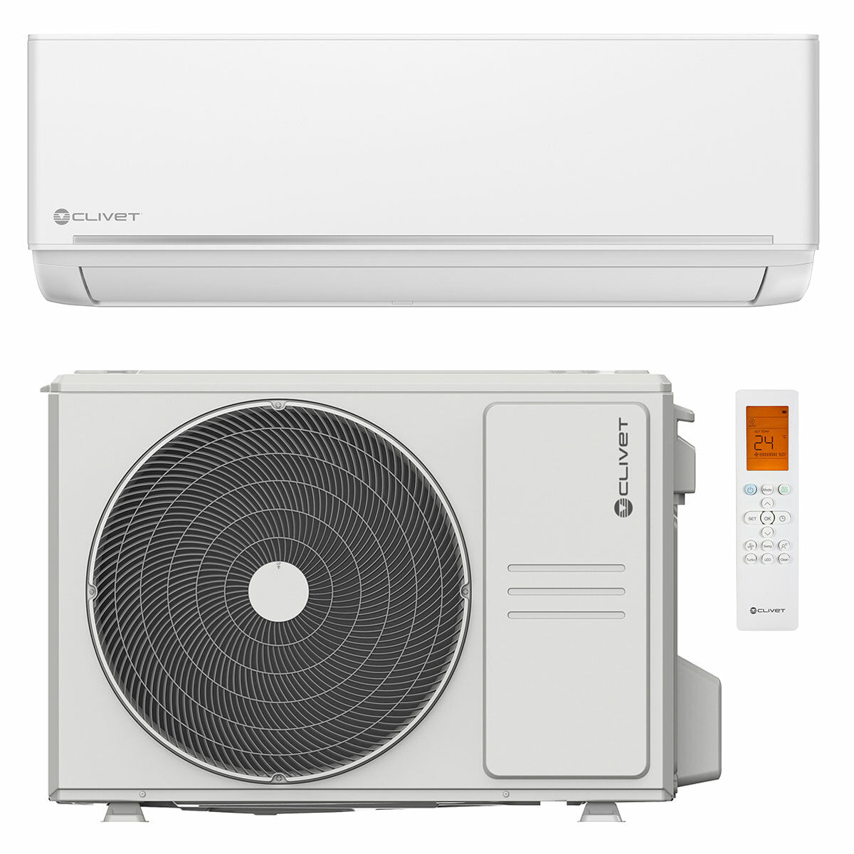 Condizionatore Clivet EZCool 12000 BTU R32 Inverter A++ Clivet