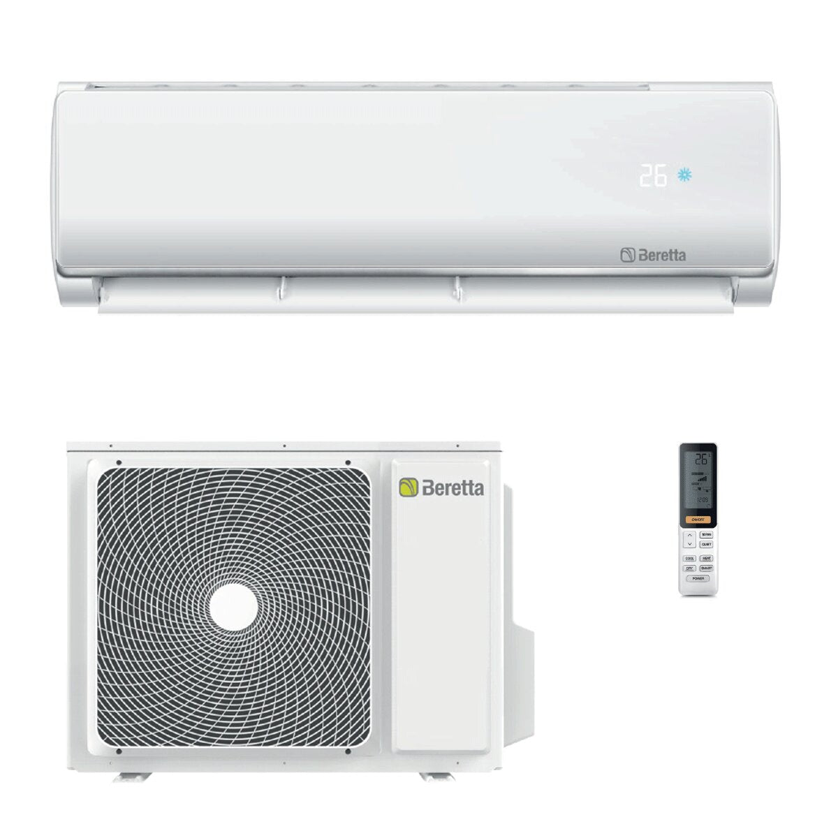 Condizionatore Beretta Breva 18000 BTU R32 inverter A++/A+ Beretta