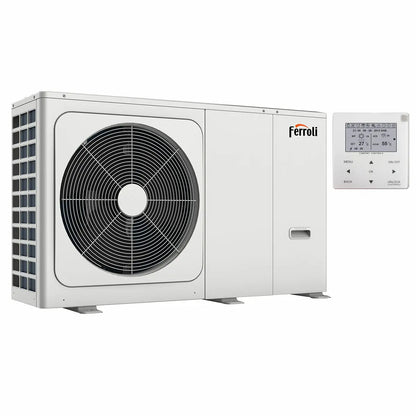 Pompa di calore aria acqua Ferroli Omnia M 3.2 12 kW Monoblocco Monofase Inverter R32 A++ FERROLI