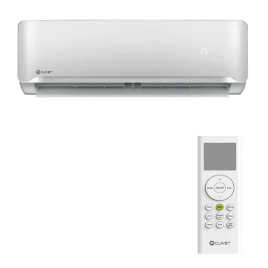 Clivet Essential 2 split 12000 BTU unita' interna condizionatore inverter gas R32