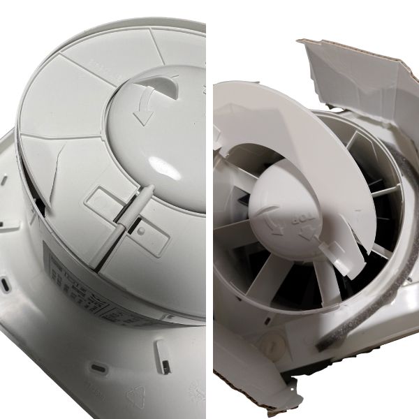 Aspiratore Vortice MEX 120/5" LL 1S T con timer da muro